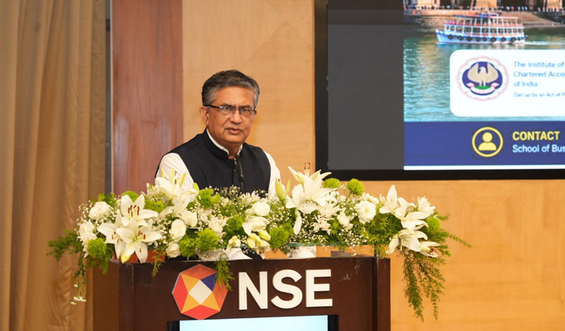 NSE MD & CEO Ashishkumar Chauhan delivers special address